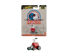 Hot Wheels Pop Culture Snoopy Vehicle Toy Mini Car Red JBL84 Ages 3 and Up