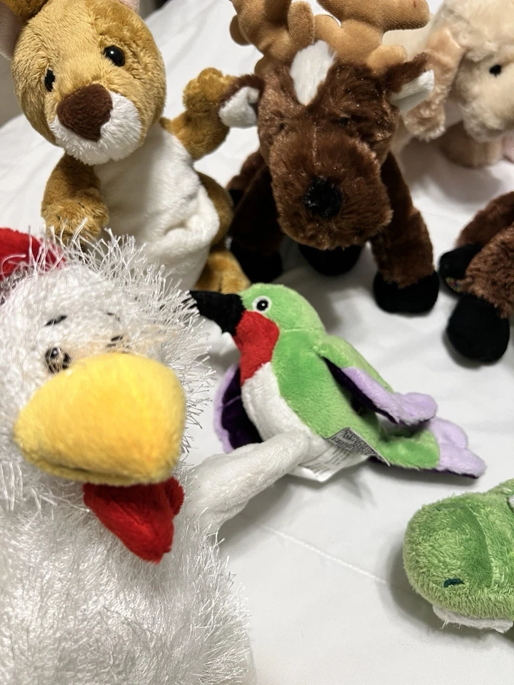 Webkinz LOT of 19, Some Rare - Love Lion Frog Monkey, Dogs Birds Panther NO CODE - Image 3 of 4