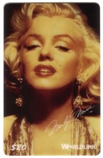 20 $ Ensemble De 3 Cartes Téléphoniques Marilyn MONROE