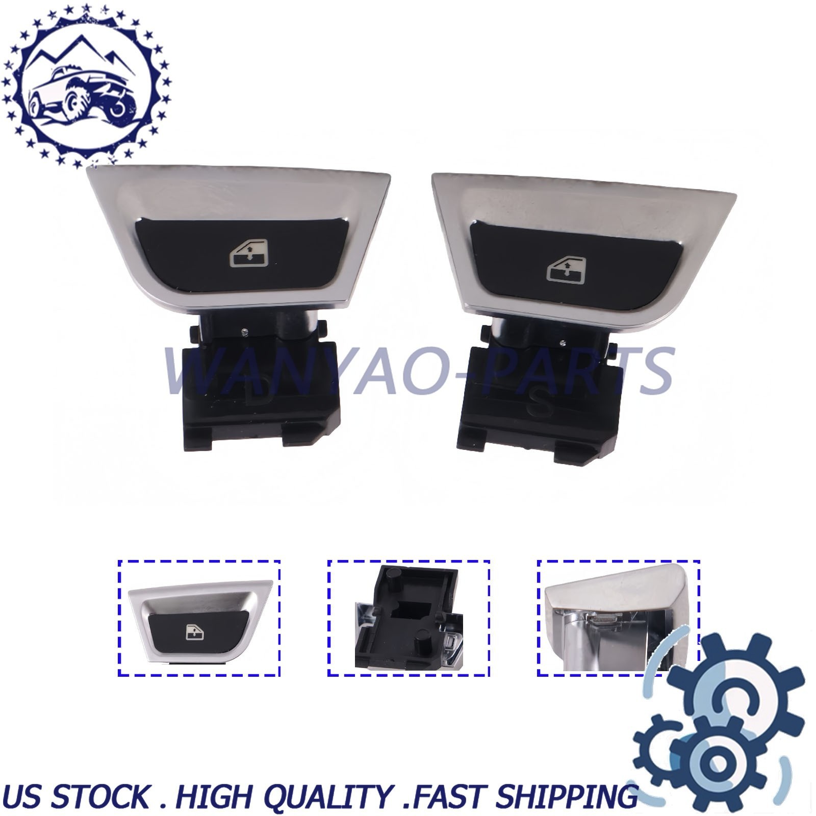 Ferrari California 2015-2018 Window switches 2 pcs P/N 309096