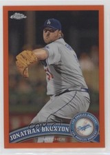 2011 Topps Chrome Retail Orange Refractor Jonathan Broxton #153 0o6v