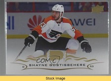 2018-19 Upper Deck Silver Foil Shayne Gostisbehere #132 READ 9l4