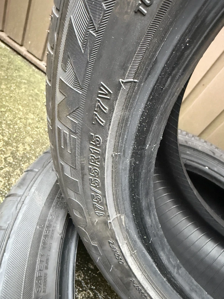 4x 175/55 R15 77V Bridgestone Sommerreifen Reifen - Bild 2 von 4