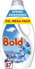 Bold Washing Liquid Laundry Detergent 87 Washes 2.7L Spring Awakening Outdoor Fr 5.89 per litre