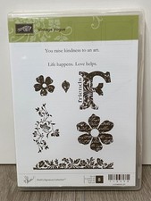 Stampin Up VINTAGE VOGUE STAMP SET New