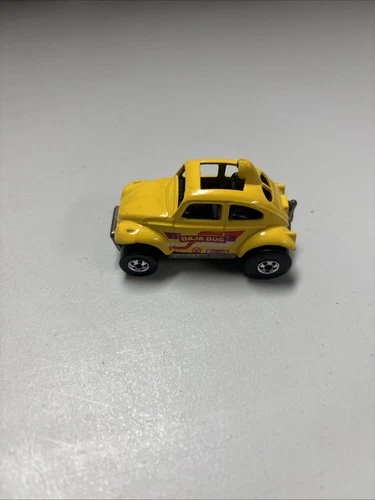 Vintage Hot Wheels Baja Bug With Metal Base