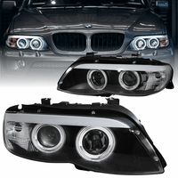 Angel Eyes Xenon Scheinwerfer Set Schwarz FüR Bmw X5 E53 11/2003–2006
