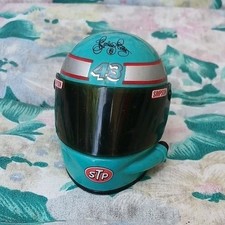 Richard Petty Signed Mini Helmet STP 25th Anniversary NASCAR Collectible