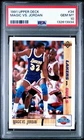 1991 UPPER DECK #34 MAGIC JOHNSON VS. MICHAEL JORDAN PSA 10 GEM MINT RARE 💥
