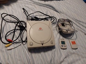 Sega Dreamcast Console HKT-/ Controller Cables Memory Card