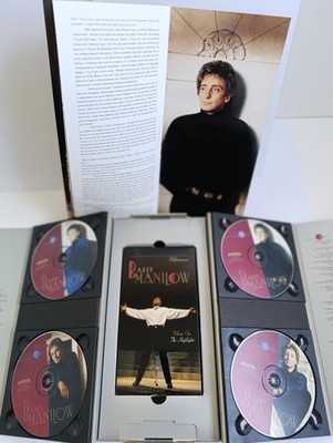 Barry Manilow The Complete Collection And Then Some 4 CD + VHS Box Set Complete
