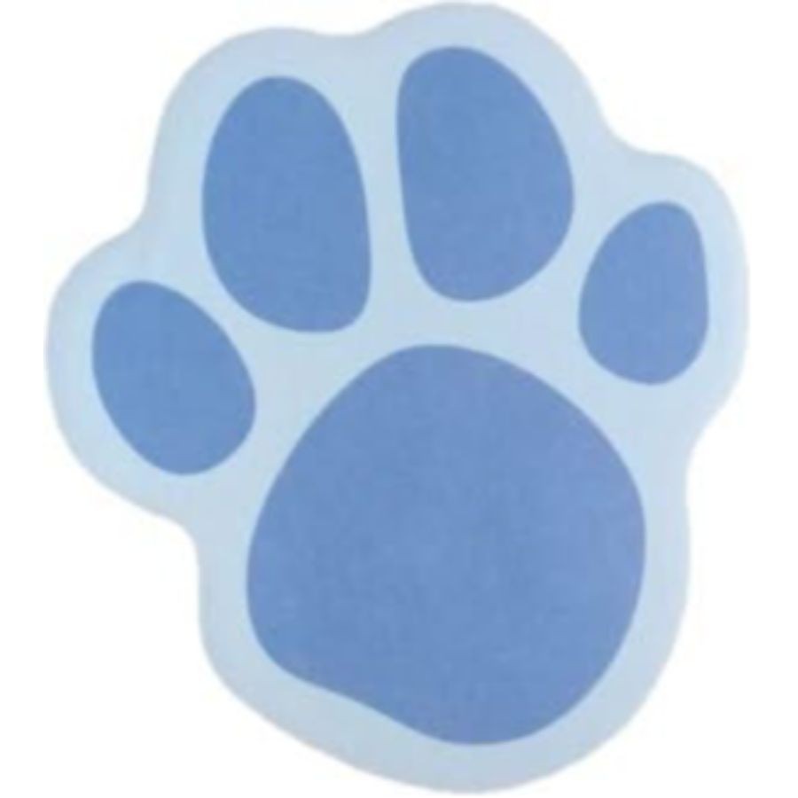 Sticky Note Pad Clues - 25 Paw Shaped Sticky Notes-image