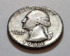 1944 Washington Quarter • Toned Surfaces • Good Detail • X43