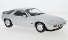 Porsche 928 S 1980 silver metallic diecast model car 18200 MCG 1:18