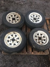 Set 4 Ford 4 X 108 13” Weller Steel Road Wheels Capri Cortina Escort Anglia MK1