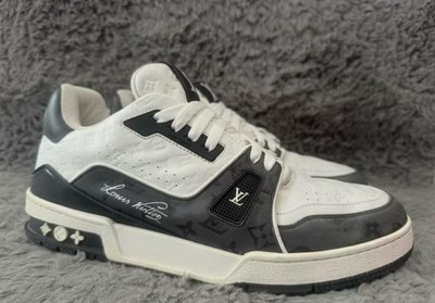 Louis Vuitton Trainer Low #54 Mini Monogram Black and White
