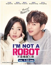 DVD Korean Drama I'm Not A Robot Complete Series (1-32 End) English Subtitle