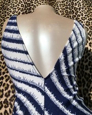 TRIUMPH 1960s PIN-UP SWIMSUIT LOGO BLUE WHITE MADE IN SPAIN NEW OLD STOCK M