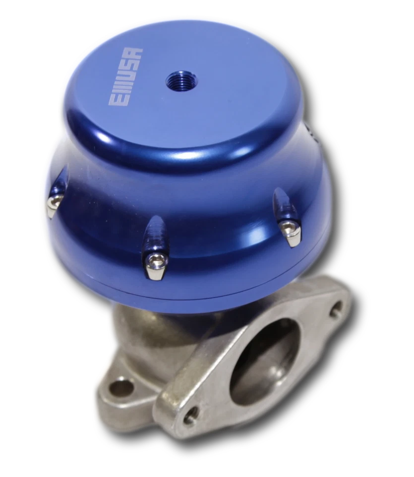 EMUSA Blue Adj. 38mm External Wastegate+Boost Controller+Type RS BOV+T3/T4 TURBO - Image 3 of 4