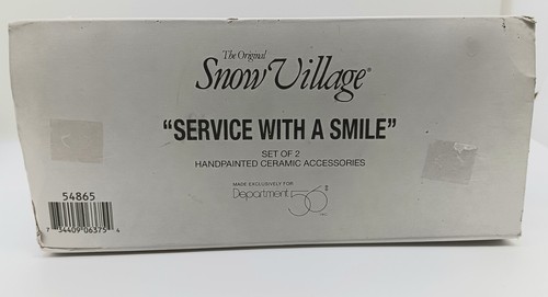 Department 56 Snow Village Service With A Smile #54865 - Picture 8 of 8