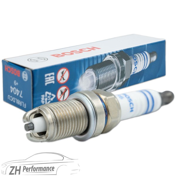 Bosch FLR8LDCU+ ZüNdkerze 0242229654 Opel Astra Corsa Meriva Vectra Zafira-image