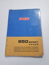 FIAT 850 SPORT COUPE' CATALOGO PARTI DI RICAMBIO CARROZZERIA 2 ED. 1970 ORIG.