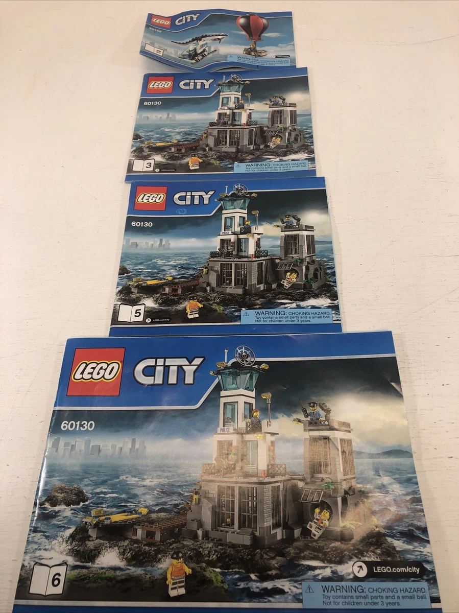 etnisk Blive skør sød Lego City Prison Island Set 60130 Manuals Instructions Books ONLY 2 3 5 6 |  eBay