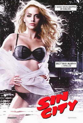 SIN CITY Movie POSTER 27x40 Jessica Alba Devon Aoki Maria Bello Alexis Bledel