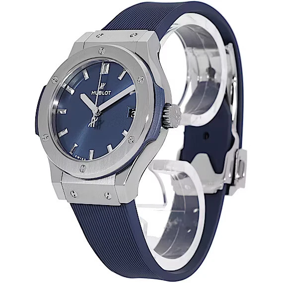 Hublot — Hublot Classic Fusion Titanium Blue 33mm - 581.NX.7170.RX