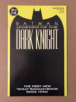 Batman Legends of the Dark Knight #1 (DC 1989) 1 of 4 Color Variant Covers VF/NM | eBay
