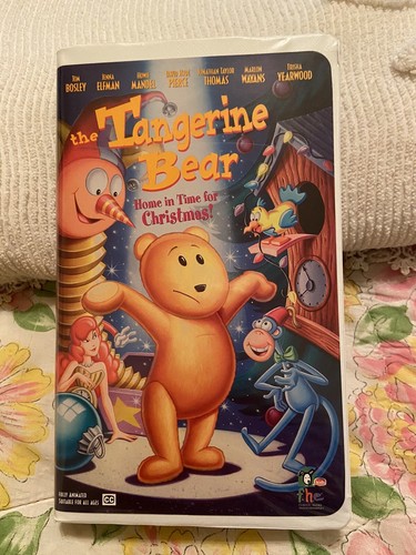The Tangerine Bear : Home In Time For Christmas! VHS, 2000, Clam Shell