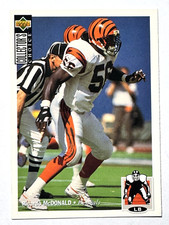RICARDO MCDONALD Cincinnati Bengals 1994 Upper Deck Collector's Choice Card #259