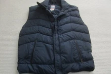 Preowned Men's Size M Blue Down Vest made from A Frostline Kit, Denver, Colorado