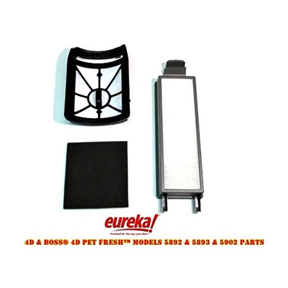 Eureka 4D Boss, Pet Fresh Bagless Upright Filter Kit. Fits 5892AVZ, 5892BVZ, ...