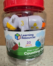 Learning Resources Snap N Learn Counting Cows Heads Tails Colors Numbers Toy