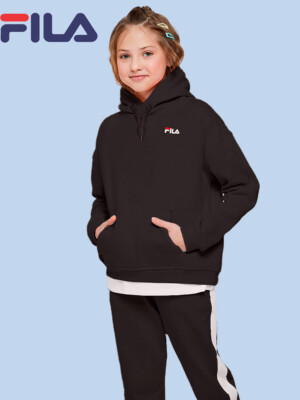 30% Rabatt FILA CLASSIC LOGO HOODY UNISEX Kapuzenpullover Gr. 122-158 UVP 34,99 