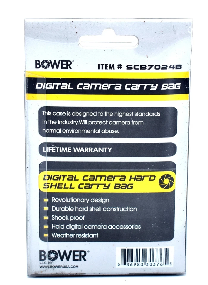 Estuche rígido para cámara digital Bower, Nikon, Sony, JVC, Fuji, Olympus, Casio, Minolta Foto 2 de 2