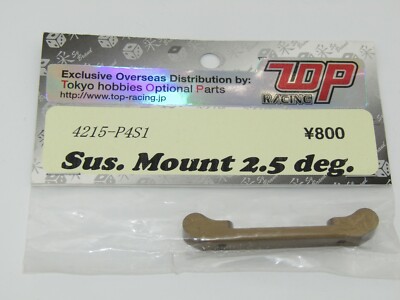 Top Racing Fahrwerkshalterung 2,5 Grad (bronze) für Scythe 4215-P4S1