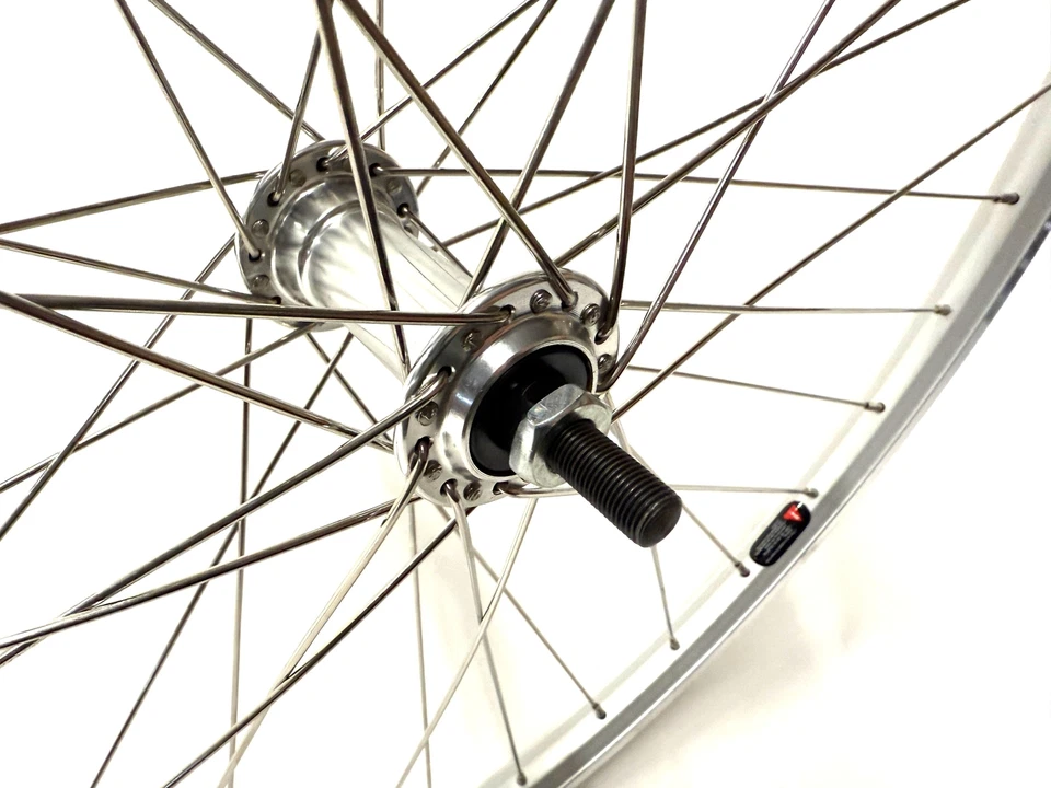 Front Alloy Bike Front 26" 1.5-2.0"  Wheel Bolt On 100mm spacing 36h Rim Brake - Image 2 of 4