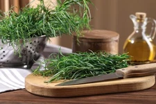 Fresh Organic Washington Grown Sun Dried Tarragon Sprigs