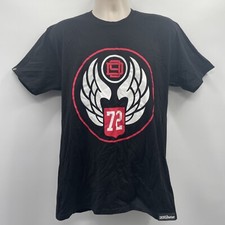 Dnine Reserve Militia 72 Men's Urban Print *Made In USA* Black Tee Shirt Size L