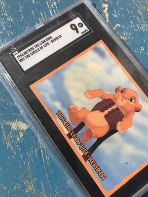 1992 Skybox Lion King SGC 9 Graded #82 The Circle Of Life Disney