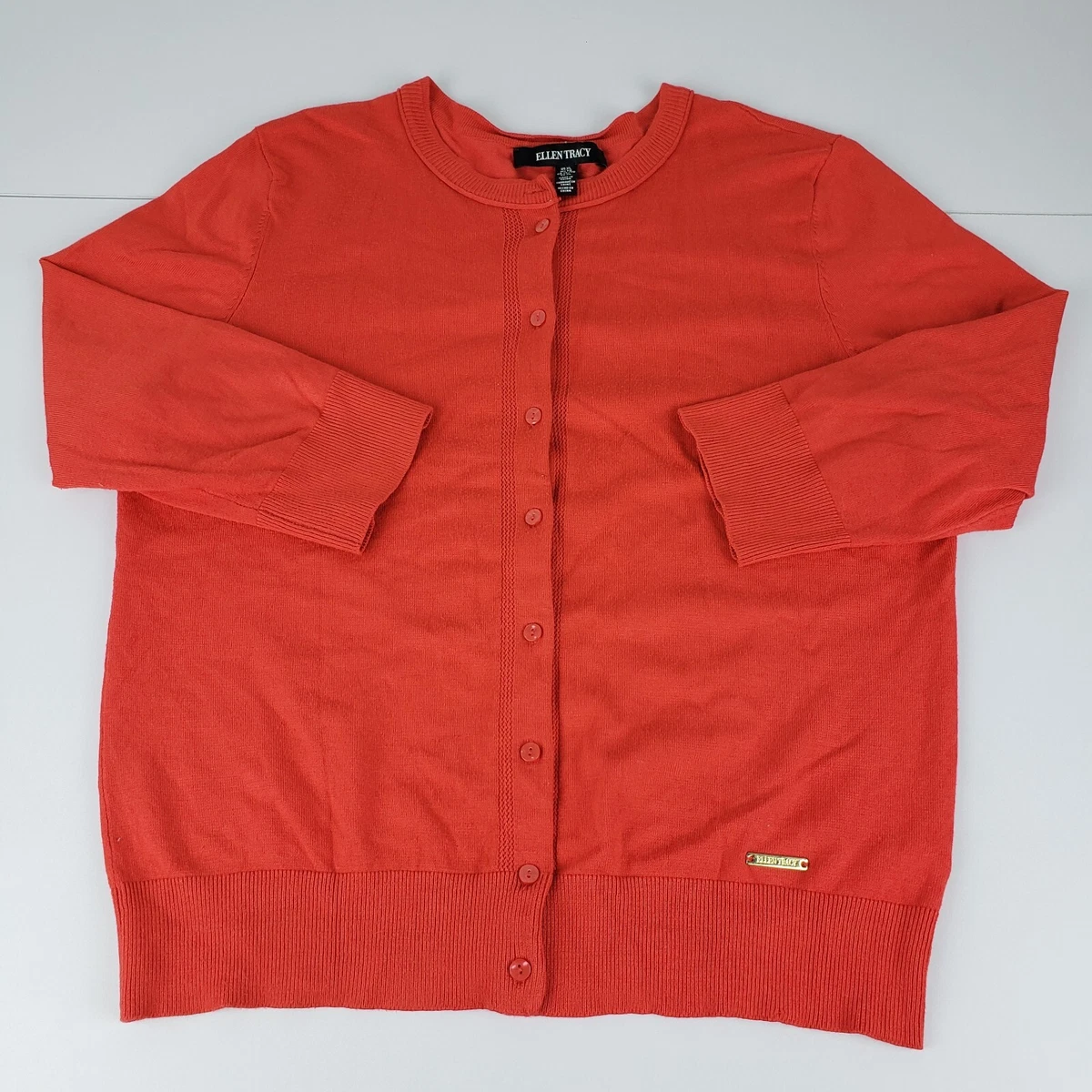 Ellen tracy cardigan best sale sweater