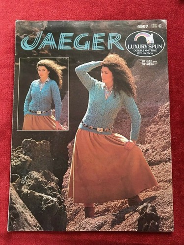 Jaeger Alpaca Knitting Patterns /415.4 - Picture 13 of 16