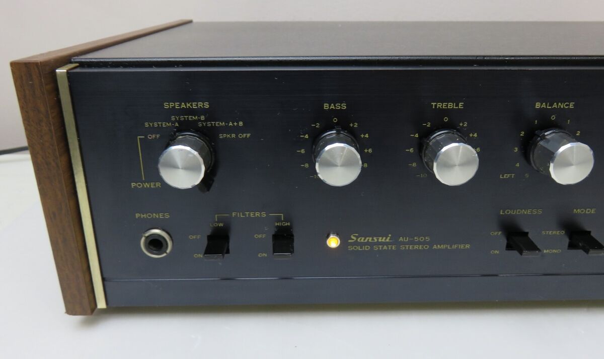 SANSUI AU-505 INTEGRATED AMPLIFIER WORKS PERFECT SERVICED SANSUI AU-505 INTEGRATED AMPLIFIER WORKS PERFECT SERVICED