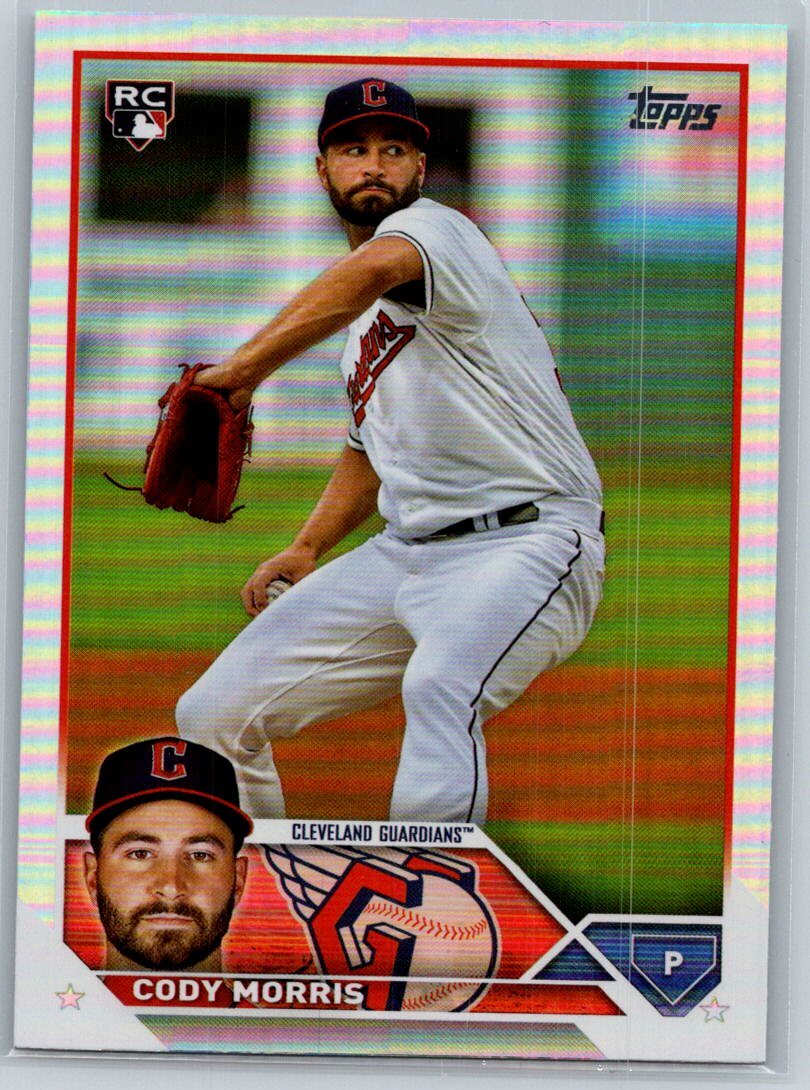 2023 Topps #507 Cody Morris Rainbow Foil NM+