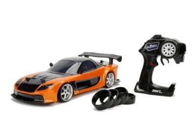 JADA: FAST & FURIOUS - 1:10 HAN'S 1993 MAZDA RX-7 VEILSIDE OR&BK R/C CAR
