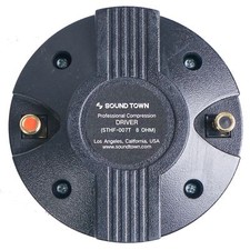 Sound Town 1 -3/4" Titanium Compression Horn Driver 125W PA Tweeter STHF-007T 