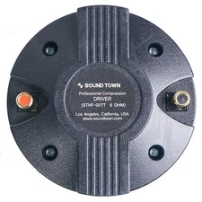 Sound Town 1 -3/4" Titanium Compression Horn Driver 125W PA Tweeter (STHF-007T)