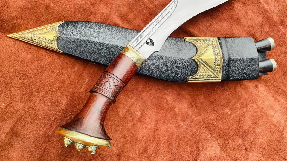 EGKH-14 pulgadas edición Gurkha-tradicional Cheetlange kukri-mano... Foto 2 de 4